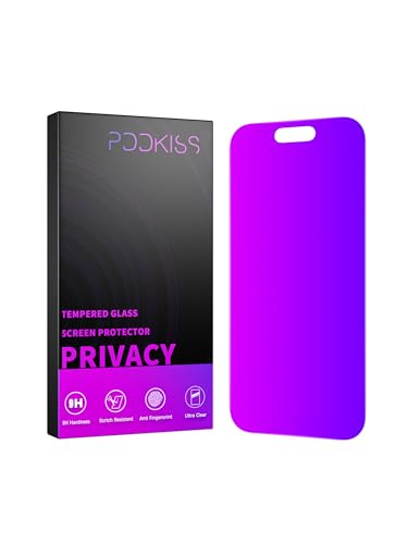 PDDKISS Compatible for iPhone 16 Pro Privacy Screen Protector - size: for iPhone 16 Pro - 6.3 inch