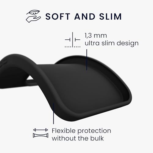 kwmobile Case Compatible with Samsung Galaxy S24 FE Case - Soft Slim Protective TPU Silicone Cover - Black - color: black, size: Galaxy S24 FE