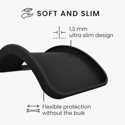 kwmobile Case Compatible with Samsung Galaxy S24 FE Case - Soft Slim Protective TPU Silicone Cover - Black - color: black, size: Galaxy S24 FE