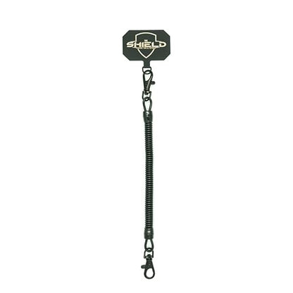 Rogue Fishing The Shield Phone Tab & Tether – Anti Theft Strap with Retractable Phone Tether – Waterproof Leash Lanyard for Kayak, Fishing, and Outdoor Gear Security