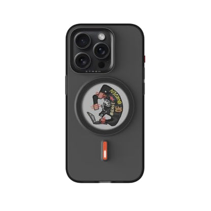Instant Custom Case for iPhone 15 Pro Max (Black) | Battery-Free E Ink Phone Case, Personalize Your Case with Photos & AI Creations, MagSafe Compatible - color: Black, size: iPhone 15 Pro Max