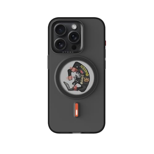 Instant Custom Case for iPhone 15 Pro Max (Black) | Battery-Free E Ink Phone Case, Personalize Your Case with Photos & AI Creations, MagSafe Compatible - color: Black, size: iPhone 15 Pro Max