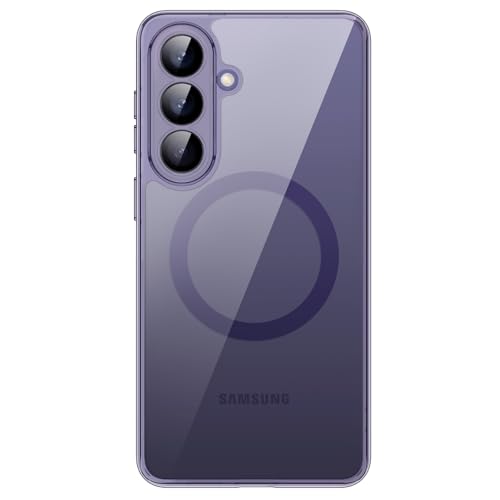 JETech Magnetic Case for Galaxy S26, Compatible with MagSafe, Cobalt Violet | Full Camera Lens Protection, Shockproof Protective Phone Cover, Scratch Resistant Clear Back - color: Cobalt Violet, size: Galaxy S26