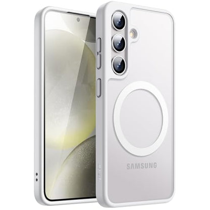 JETech Magnetic Case for Samsung Galaxy S24 Plus, Silver - color: Silver, size: Galaxy S24 Plus
