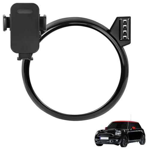 KAKSEY Car Phone Holder Compatible with BMW MINI Cooper 2007-2013 Auto Accessories Screen Fixed Clip, Mobile Cellphone Mount Navigation Screen Bracket Hands-Free