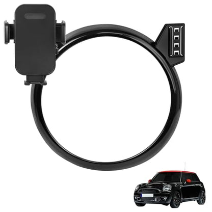 KAKSEY Car Phone Holder Compatible with BMW MINI Cooper 2007-2013 Auto Accessories Screen Fixed Clip, Mobile Cellphone Mount Navigation Screen Bracket Hands-Free