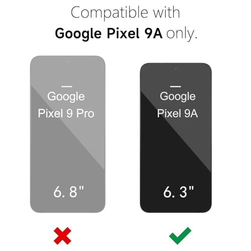 oakxco for Google Pixel 9A Case Silicone Mag Safe, Magnetic Slim Thin Phone Case Compatible with Magsafe, Women Girls Cute Girly Aesthetic Soft Rubber Gel Safecase with Camera Cover, White - color: White, size: Pixel 9A
