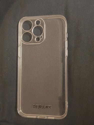 Compatible with iPhone 15 Pro Max Case, Clear Cell Phone Case Anti Yellowing Slim Transparent Cell Phone Cover for Women Men 6.7 Inch