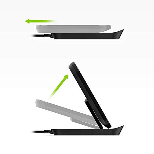 Mophie Universal Wireless Multi Coil Charge Stand for Apple iPhone Xs Max/Xs/XR/X/ 8 Plus/ 8, Qi-Enabled Devices - Black