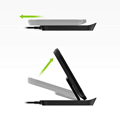 Mophie Universal Wireless Multi Coil Charge Stand for Apple iPhone Xs Max/Xs/XR/X/ 8 Plus/ 8, Qi-Enabled Devices - Black