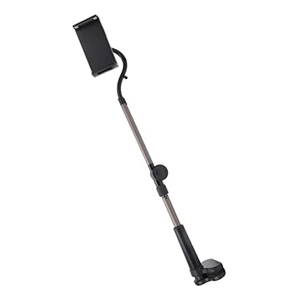 GOTOTOP Tablet Clamp Holder Aluminum Alloy Desk Mount Tablet Holder 360 Rotation 180 Tilt Fits 2.36 to 7.48 in Devices Up to 11 in for Desk Bedside Table Reading Video Calls