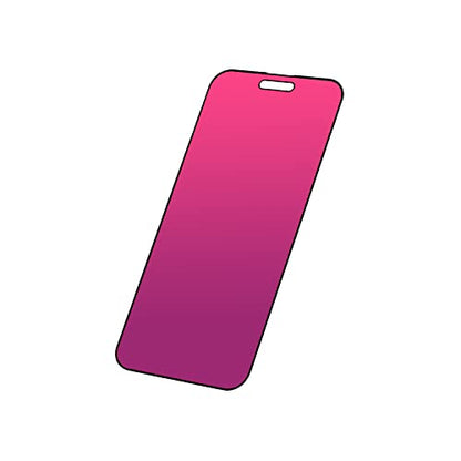 EGKimBa Privacy Screen Protector Compatible with iPhone 14 Pro Max, iPhone 16 Plus, 15 Plus, 6.7 inch Gradient Colorful Electroplated Anti-Spy Anti-Blue Light Tempered Glass - size: iPhone 14 Pro Max, 15 Plus, 16 Plus