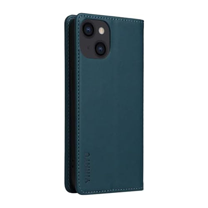 Caseurban Compatible with iPhone 13 Wallet Case PU Leather Flip Folio Case with Card Holder Magnetic Closure Shockproof Protective Phone Cover Blue - color: Blue, size: iPhone 13