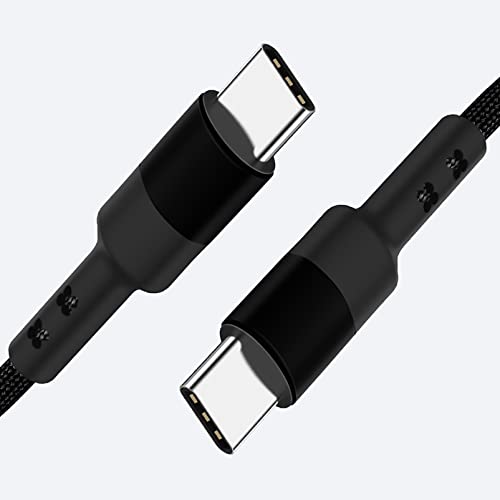 Short USB C to USB C Cable 1FT, 3 Packs, 60W PD Fast Charging