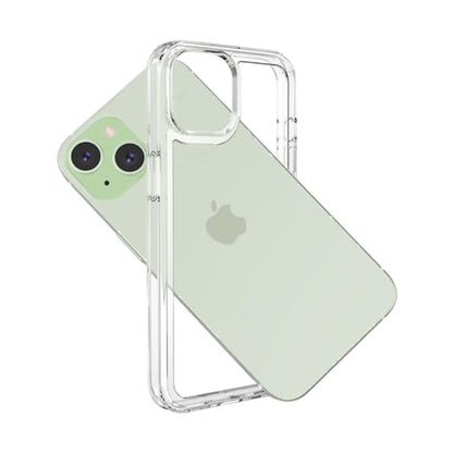 for iPhone 15 Clear Bumper Frame No-Back Case, Slim Fit Ultra-Light Anti-Yellowing Transparent Protection Bezel Phone Cover Case 6.1" 2023 - color: Clear, size: iPhone 15