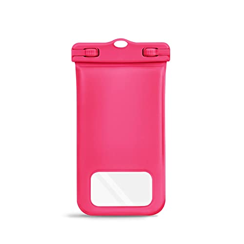 CaliCase XL Waterproof Floating Case - color: Pink Glow in The Dark