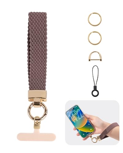 Cell Phone Wrist Strap for Women, Versatile Cell Phone Wristlet Strap - color: Purple