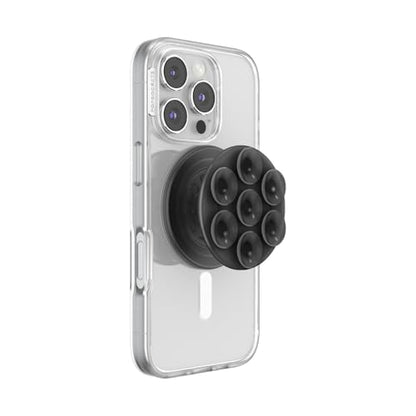PopSockets Phone Grip for MagSafe, Magnetic Holder- Translucent Black - color: Transluscent Black, style: MagSafe