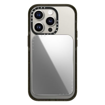 CASETiFY Snappy Card Holder Stand Compatible with Magsafe - Silver Mirror - color: Silver Mirror
