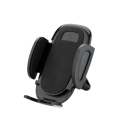 Scosche SUHV-XCES0 Select Vent Mount Phone Holder Cradle for Car or Truck - Universal Hands-Free Mount for Car Dashboard Air Vents - Vehicle Cell Phone Holder for iPhone or Android Smartphones - style: Vent