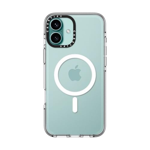 CASETiFY for iPhone 16 Plus Case - Impact Clear Compatible with MagSafe | Not Yellowing | 6.6 ft. 3x Military Grade Drop Protection | Clear - color: Clear, size: Iphone 16 Plus (6.7")