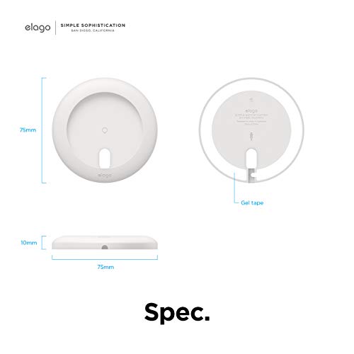 elago Charging Pad Compatible with MagSafe Charger - color: White