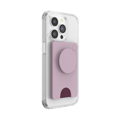 PopSockets Adhesive Phone Wallet with Grip- Blush Pink - color: Blush Pink, style: Adhesive