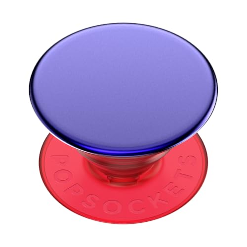 PopSockets Adhesive Phone Grip, Holder- Aluminum Ursula - color: Alum Ursula, style: Adhesive