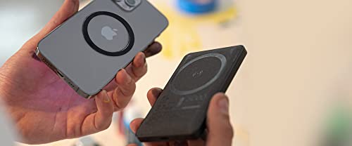 mophie Snap+ Juice Pack Mini w/Wallet - Wireless 5,000mAh Magnetic Charger