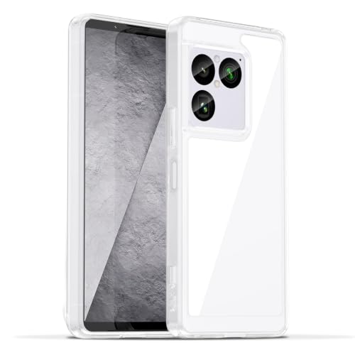 Case for Sony Xperia 1 VIII, Military Grade Drop Protection Phone Case, Yellowing Resistant, Anti-Scratch Hard PC Back, Shockproof Hard Ultra-Thin Protective Cover, Clear - size: Sony Xperia 1 VIII