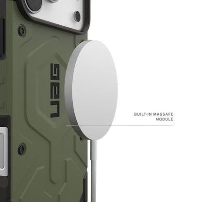 URBAN ARMOR GEAR UAG Designed for iPhone 17 Pro Max Case Pathfinder - Compatible with MagSafe Military Grade Protective Cover, Olive - color: Pathfinder - Olive