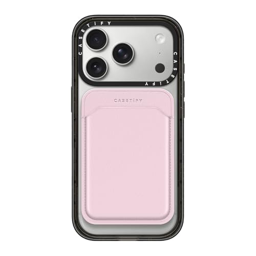 CASETiFY Snappy BioVeg Tumbled Wallet [Compatible with Magsafe] - Pink - color: Pink