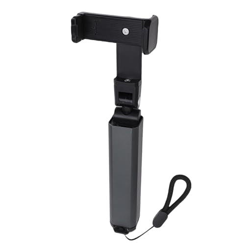 Yunseity Phone Holder, Foldable 360° Adjustable Clamp Clip Mount Cell Phone Stand for Desk Pole Table, Pipe, Pen, Treadmill, Pole Mounted Desk Stand for Table Bedside (Dark Gray) - color: Dark Gray
