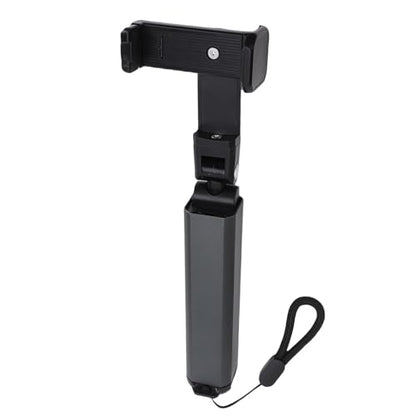 Yunseity Phone Holder, Foldable 360° Adjustable Clamp Clip Mount Cell Phone Stand for Desk Pole Table, Pipe, Pen, Treadmill, Pole Mounted Desk Stand for Table Bedside (Dark Gray) - color: Dark Gray