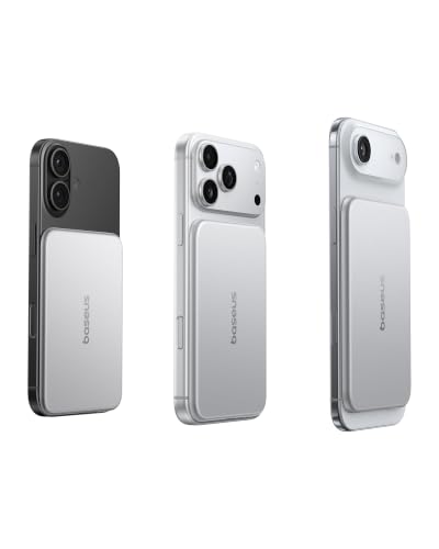 Baseus Picogo Air AM71 CCC Certified 5000mAh Ultra Slim Power Bank 0.27 " - color: Silver