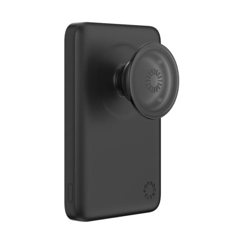 PopSockets PowerPack Phone Charger with MagSafe- Black - color: Black