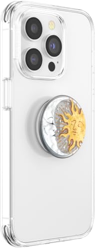 PopSockets Adhesive Phone Grip, Holder- Sun and Moon