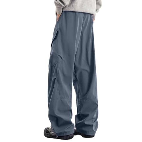 Men Cargo Pants Ripstop Heavy Duty Tactical Water Resistant Deep Pockets Job Site Utility BDU Tactical Pants for Men - color: A Gray, size: Medium
