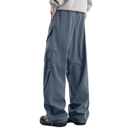 Men Cargo Pants Ripstop Heavy Duty Tactical Water Resistant Deep Pockets Job Site Utility BDU Tactical Pants for Men - color: A Gray, size: Large