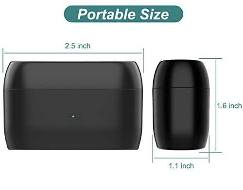 Kissmart Charging Case for Jabra Elite 85t Earbuds (Black)
