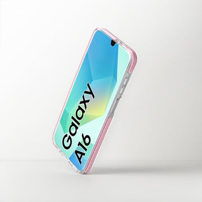 Dumkery Girly Phone Case Compatible with Samsung Galaxy A16 5G, Cute Bow Aesthetic Pattern Print, Soft Clear TPU Shockproof Bumper Cases Cover for Girls Women - size: Samsung Galaxy A16