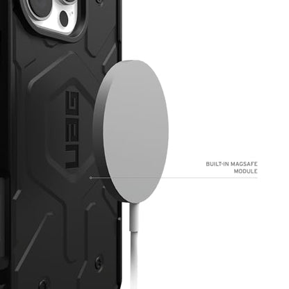 URBAN ARMOR GEAR UAG Designed for iPhone 16 Pro Max Case 6.9" Pathfinder - Compatible with MagSafe Charging Rugged Shockproof Anti-Slip Military Grade Protective Cover, Black
