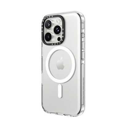 CASETiFY for iPhone 16 Pro Case - Impact Clear Compatible with MagSafe | Not Yellowing | 6.6 ft. 3x Military Grade Drop Protection | Clear - color: Clear, size: Iphone 16 Pro (6.3")