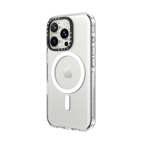 CASETiFY for iPhone 16 Pro Max Case - Impact Clear Compatible with MagSafe | Not Yellowing | 6.6 ft. 3x Military Grade Drop Protection | Clear - color: Clear, size: Iphone 16 Pro Max (6.9")