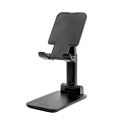 Scosche SUFMPS-SP Universal Cell Phone Stand and Holder with Non-Slip Cradle, Foldable, Adjustable Non-Magnetic Mount for Home Office Desk or Travel Compatible with iPhone, Tablet and All Devices - style: Office Desk / Travel