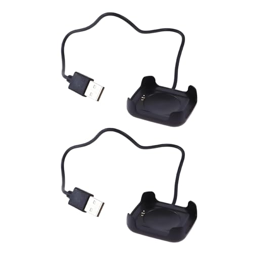 2Pcs Smart Watch Charger Intelligent Watch Magnetic Charger Dock Holder Stand USB Chargeable Charging Cable Adapter