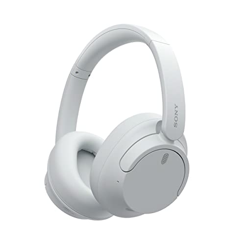 Sony WH-CH720N Wireless Noise Cancelling Over-Ear Headphones, White - color: White