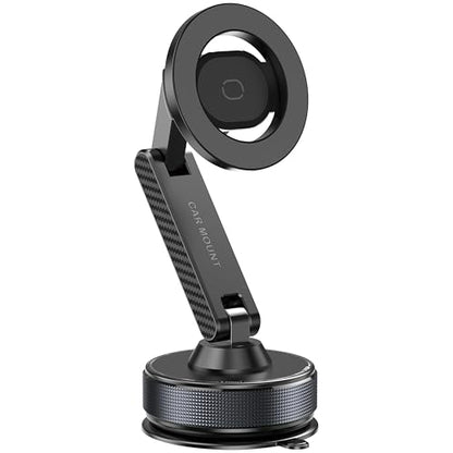 Phone Holder for Your Car Vacuum Magnetic Car Phone Holder for Magsafe 360° Adjustable Car Phone Mount Cell Phone Holders for Your Car for iPhone 17 16 15 14 13 12 Pro Max Plus Air