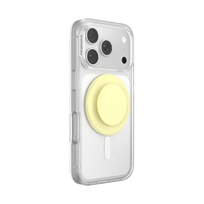 PopSockets Phone Grip for MagSafe, Magnetic Holder- Butter Yellow - color: Butter Yellow, style: MagSafe