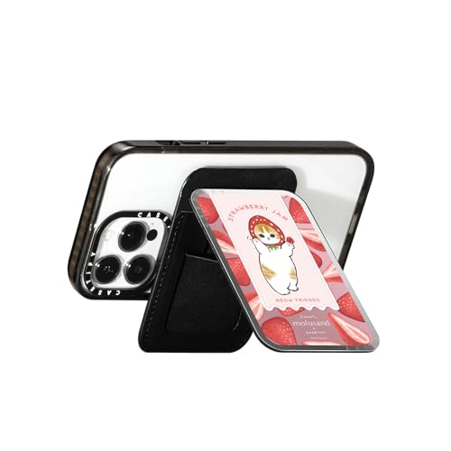 CASETiFY Snappy Card Holder Stand Compatible with Magsafe - Let's Jam Together - Silver Mirror - color: Let's Jam Together - Silver Mirror